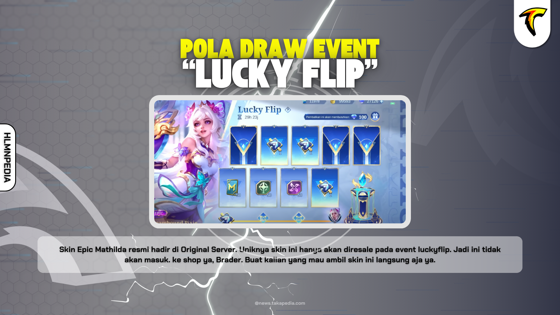 Pola Draw Event Lucky Flip Mathilda